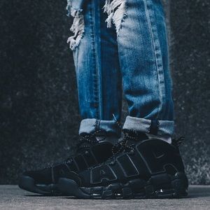 Nike air More Uptempo Black Reflective 2018